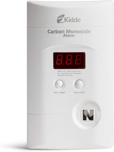 Vista 12 de Kidde - Detector de monóxido de carbono, enchufe de pared con respaldo de batería de 9 voltios, pantalla LED digital - 2
