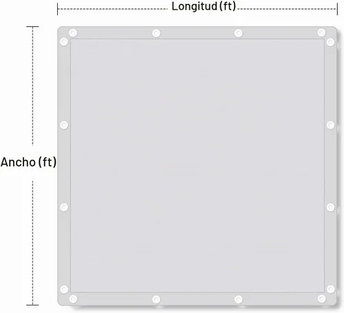 Vista 3 de VICLLAX Tela para Sombra Panel Cuadrado Rectangular Triangular Vela de Sombra Solar con 12 Colores Disponibles para Pérgola, Porche Delantero, Patio