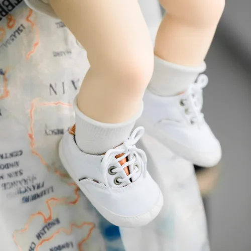 Vista 3 de Zapatos deportivos de lona para bebés y niñas de 0 a 18 meses