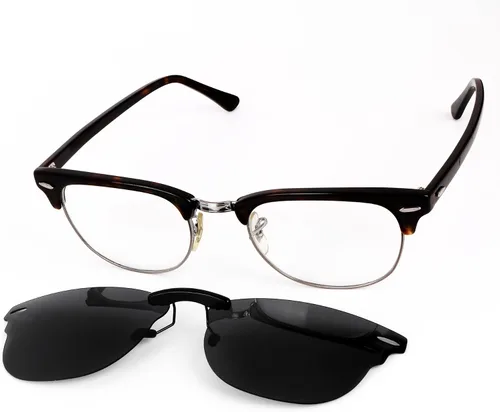 Vista 2 de Gafas de sol polarizadas CLIP-ON para Ray-Ban Clubmaster RB5154 (RX5154) 51-21-145