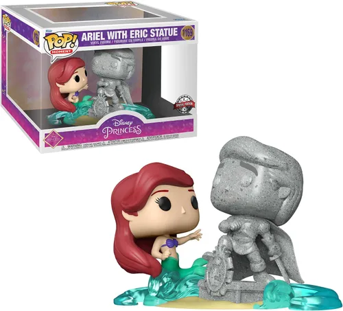 Vista 4 de Funko Pop! Moment Disney: Ariel con Eric Statue Edición Especial Multicolor Figura de vinilo exclusiva #1169