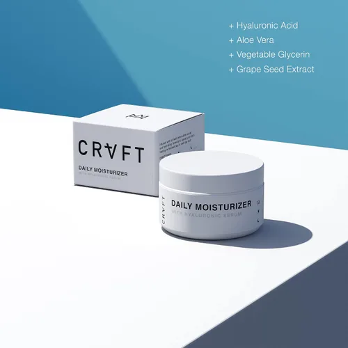 Vista 4 de CRVFT - Hidratante facial diario para hombre, 1 onza [AM/PM], hidratación profunda de larga duración, bloquea la humedad, reduce la sequedad, todo