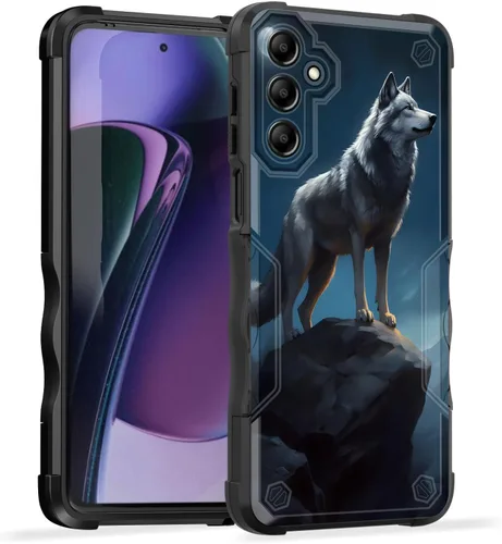 Vista 692 de Funda para Galaxy A14 5G, [Doble Capa][Protección contra Caídas de Grado Militar de 10 Pies] [Antideslizante] Funda Resistente a Prueba de Golpes