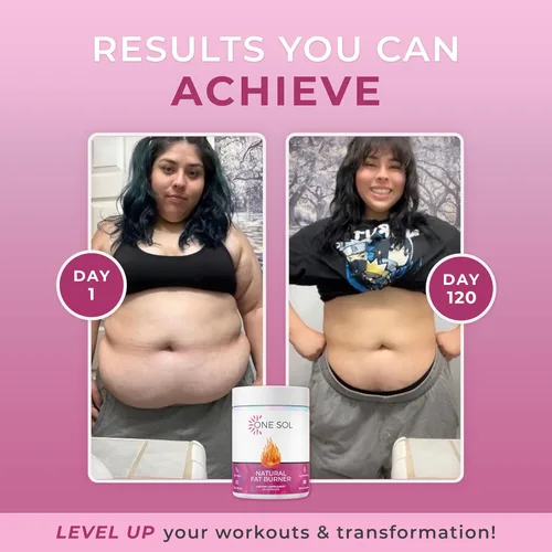 Vista 7 de One Sol Quemador de grasa para mujeres, potenciador natural del metabolismo, quema más calorías, aumenta la energía y el estado de ánimo, reduce