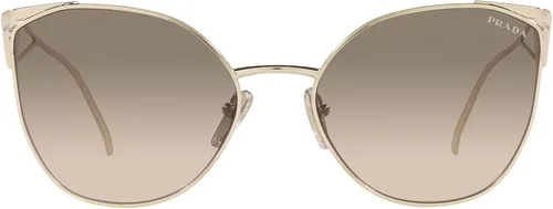 Vista 2 de Prada PR 50ZS - Gafas de sol ZVN3D0 PALE GOLD con MARRÓN GRIS GRADIENTE 2.323 in, Oro pálido