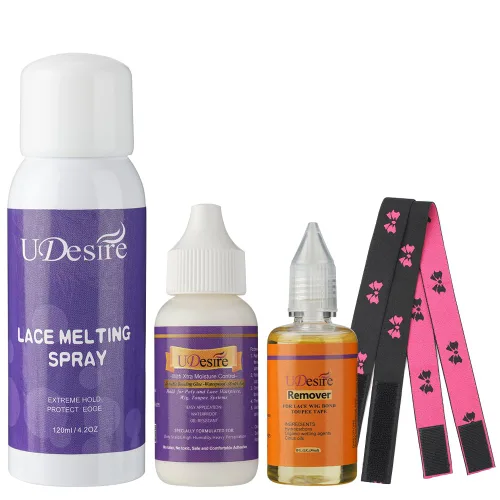 Vista 10 de Pegamento invisible de unión - Impermeable 1.3oz - Control de humedad extra - Pegamento de peluca de sujeción ligera para peluca de polietileno