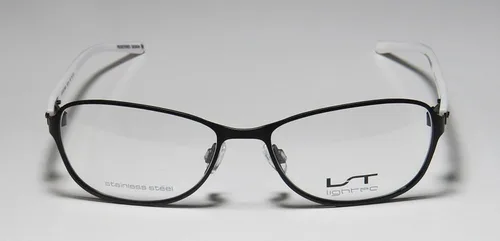 Vista 3 de Lightec By Morel 6961l MensWomens Designer Full-rim Spring Hinges Stainless Steel Trendy Genuine EyeglassesEyeglass Frame