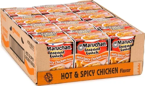 Vista 22 de Maruchan Almuerzo Instantáneo de Carne de Res, 2.25 Oz, Paquete de 12