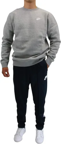 Vista 21 de Nike Club - Sudadera de vellón con cuello redondo para hombre
