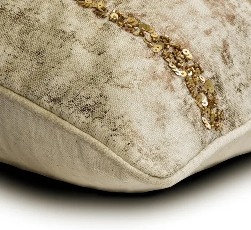 Vista 151 de The HomeCentric Fundas de almohada lumbares doradas de 12 x 14 pulgadas (11.8 x 13.8 in), de piel sintética, con diseño de animales, estilo moderno