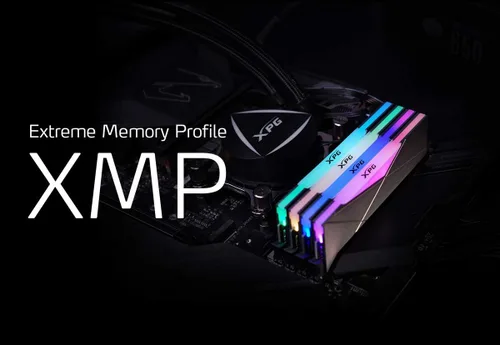Vista 5 de XPG DDR4 D50 RGB 16GB (2x8GB) 3200MHz PC4-25600 U-DIMM 288-Pins Memoria de escritorio CL16-20-20 Kit Gris (AX4U32008G16A-DT50)