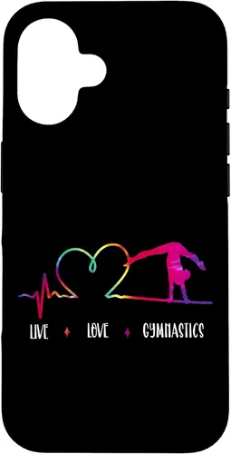 Vista 32 de Gymnastics Girl Live Love Gymnastics Case for iPhone 17