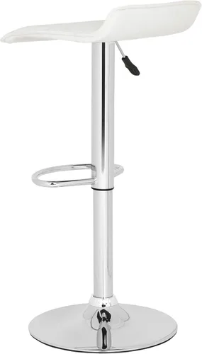 Vista 4 de Safavieh Home Collection Kemonti Taburete giratorio ajustable de gas de 22.4 a 30.9 pulgadas