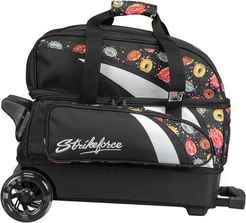 Vista 2 de KR Strikeforce Rodillo doble liso Cruiser con compartimento para zapatos y bolsillo lateral para accesorios Donas