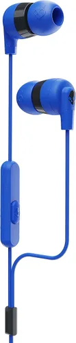 Vista 8 de Auriculares con cable Skullcandy Ink’d+ con conector AUX de 3.5mm, ajuste con aislamiento de ruido, micrófono en línea y control de llamadas