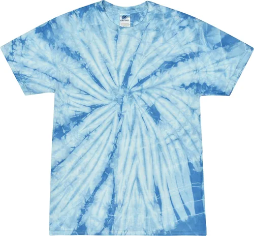 Vista 33 de Colortone Camisetas de teñido anudado de araña para hombres y mujeres, camisetas unisex de manga corta con teñido anudado para adultos Blaze