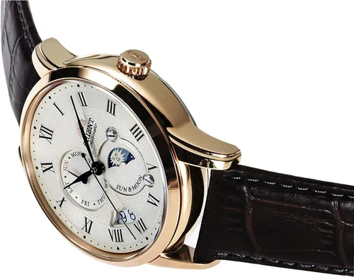 Vista 5 de ORIENT Reloj mecánico clásico Sun & Moon RN-AK0001S Hombre, Mecánico