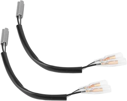 Vista 3 de Yctze - Enchufe de cable de giro, adaptador de cableado de 7.5 pulgadas, piezas de motocicleta, apto para YZF R6 YZF R1 FZ6 FZ10 Adaptador de giro