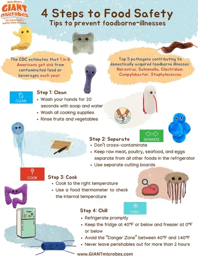 Vista 6 de Giant Microbes peluche de tejido suave en forma de E. Coli (escherichia Coli)