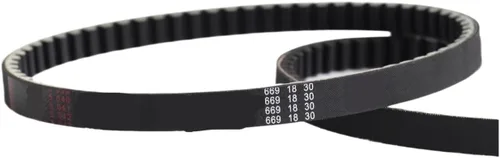 Vista 2 de Motorcycle V-Belt 669 18 30 Compatible with GY6 50cc CVT Drive Belt