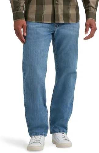 Vista 7 de Wrangler Authentics - Jeans de ajuste estándar y pretina Comfort Flex, para hombre