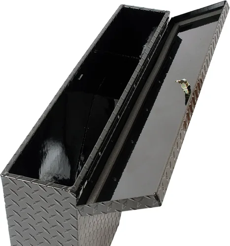 Vista 3 de Dee Zee DZ94B Caja de herramientas para compartimiento para ruedas, color negro brillante