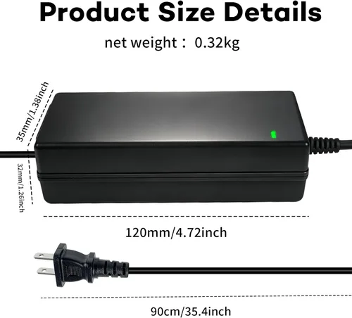 Vista 7 de Cargador de 29.4V 2A con enchufe XLR para 24V 7S Cargador de batería de litio 24V Cargador de batería universal