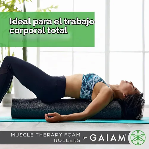 Vista 7 de Gaiam Restore - Rodillo de espuma, recuperación muscular, 36 pulgadas de largo High-Density EVA Foam Deep Tissue Massage Pre & Post-Workout