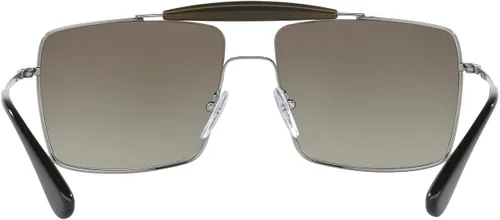 Vista 4 de Prada PR57SS - UFT5O2 grisplomizo con gradiente verde de 2.283in