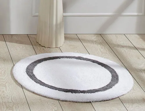 Vista 28 de Better Trends - Alfombra de baño 100% algodón reversible, altamente absorbente y lavable a máquina, suave, tapete de ducha para piso de baño