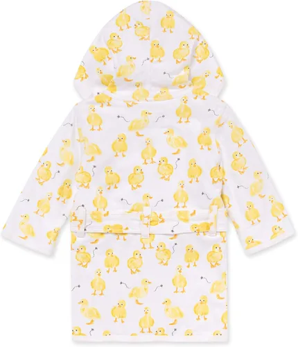 Vista 2 de Burts Bees Baby Bata de baño para bebé bata con capucha para bebé toalla de punto absorbente 100 algodón orgánico 0-9 meses