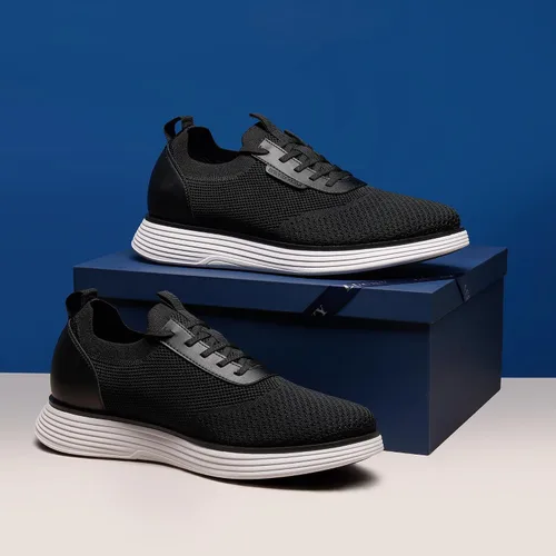 Vista 9 de Bruno Marc VersaEase III - Tenis de vestir clásicos Oxfords para hombre