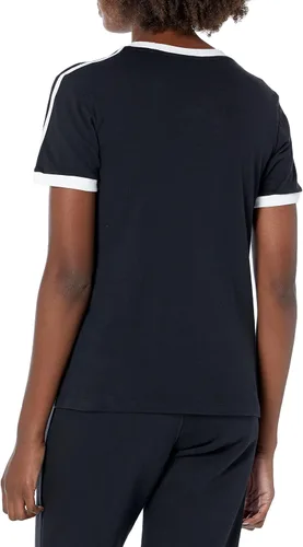 Vista 2 de adidas Originals Camiseta Adicolor de 3 rayas para mujer