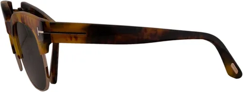 Vista 3 de Tom Ford ft0597Harry anteojos de sol Luz Havana Wlente verde 55N tf597