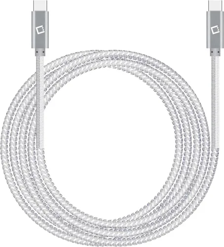 Vista 6 de Cable de carga rápida dual USB-C/PD de 60 W compatible con Nothing Ear 1 Plus 5Gbps transferencia de datos para entrega de energía de alta capacidad