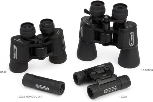 Vista 8 de Celestron 71230 UpClose G2 - Binocular de techo (8 x 21), color negro