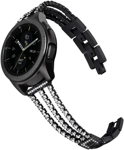 Vista 18 de Correa compatible con Galaxy Watch 4/4 Classic / 5/5 Pro / 6/6 classic / 3 1.614 in / Galaxy Watch 1.654 in / Active 2, correa de repuesto de malla