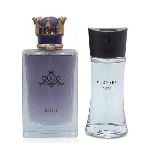 Vista 24 de King&1 Billion Lucky Men Colonia Set Eau De Parfum Spray para hombres, notas afrutadas enriquecidas por una fuerte fragancia a base de madera, ideal