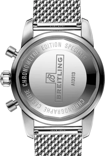 Vista 4 de Breitling Superocean Heritage II cronógrafo cronómetro automático esfera azul reloj para hombre A13313161C1A1, Reloj de buceo, cronógrafo