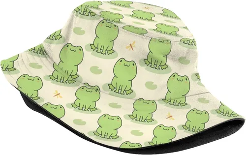 Vista 2 de Sombrero de pescador unisex para mujeres y hombres, plegable, reversible, sombrero de pescador, para exteriores, verano, viajes, playa