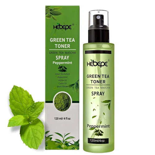 Vista 12 de Green Tea Matcha - Tóner facial con agua de coco, refrescante y calmante con aceite de jojoba, aceite de ricino, filtrado de caracol, 4.1 fl oz