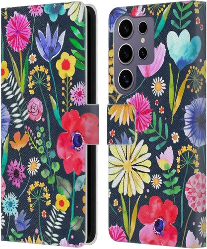 Vista 105 de Head Case Designs Officially Licensed Ninola Butterfly Nature Spring Floral Leather Wallet Case Compatible with Samsung Galaxy A07 4G