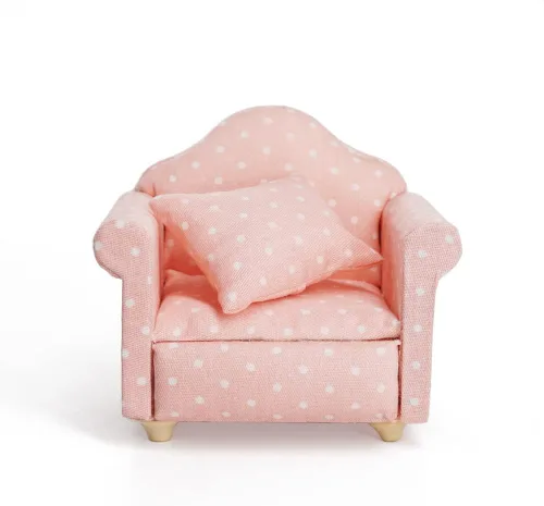 Vista 13 de Odoria 1/12 Silla en miniatura Sillón Casa de muñecas Muebles Accesorios, Azul Oscuro