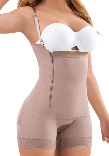 Vista 15 de LT.ROSE Fajas Postparto Colombianas Tummy Control Shapewear for Women 21111 Entrepierna abierta beige