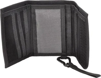 Vista 2 de HAZARD 4 Wafer Cartera de seguridad delgada de tres pliegues, color negro