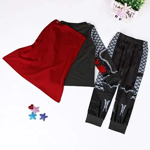 Vista 3 de LEMONBABY Conjunto de pijama de algodón para niños y niñas