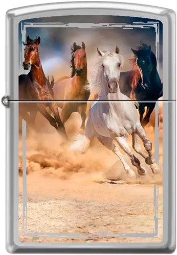 Vista 16 de Zippo Encendedor - Encendedor personalizado personalizado grabado animal resistente al viento