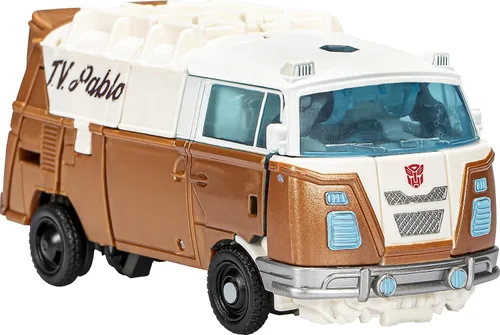 Vista 7 de Transformers: Rise of The Beasts Deluxe Class Wheeljack Figura 4.9 in