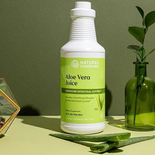 Vista 2 de Jugo de aloe vera Nature's Sunshine 32 fl. oz
