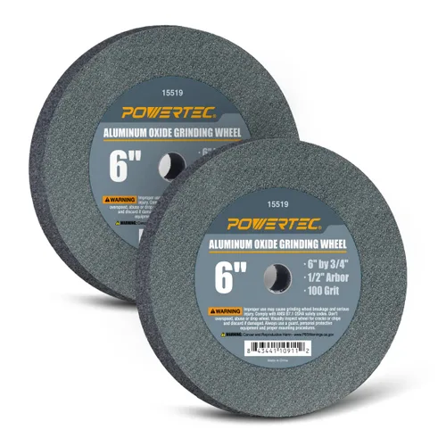 Vista 12 de POWERTEC Aparador de ruedas de diamante para turar y desbarbar, molinillo de banco, uso en muelas abrasivas de óxido de aluminio y muela de carburo